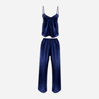 Piżama (podkoszulek + spodnie) DKaren Set Iga XL Navy Blue (5901780629588) - obraz 1