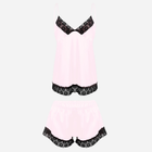 Piżama (podkoszulek + spodenki) DKaren Set Mandy XS Pink (5903068511387) - obraz 1