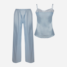 Piżama (T-shirt + spodnie) DKaren Set Melanie XS Baby Blue (5903251431966) - obraz 4