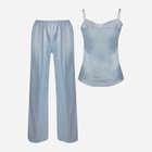 Piżama (T-shirt + spodnie) DKaren Set Melanie M Baby Blue (5903251431980) - obraz 4