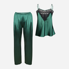 Piżama (spodnie + bluza) DKaren Set Sadie S Green (5903251432093) - obraz 4