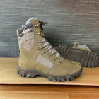 Берцы ботинки теплые Зима до - 25 Койот натуральная гидрофобная кожа+натуральная шерсть усиленная пятка и носок 43 - изображение 7