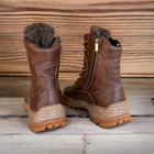 Берцы ботинки теплые Зима до - 25 натуральная гидрофобная кожа+натуральная шерсть усиленная пятка и носок 40 - изображение 5