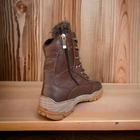 Берцы ботинки теплые Зима до - 25 натуральная гидрофобная кожа+натуральная шерсть усиленная пятка и носок 39 - изображение 4
