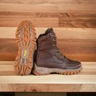 Берцы ботинки теплые Зима до - 25 натуральная гидрофобная кожа+натуральная шерсть усиленная пятка и носок 47 - изображение 6