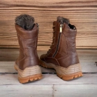 Берцы ботинки теплые Зима до - 25 натуральная гидрофобная кожа+натуральная шерсть усиленная пятка и носок 48 - изображение 5
