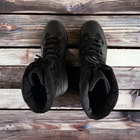 Берцы ботинки тактическая обувь теплые Зима до - 25 натуральная гидрофобная кожа и четырехслойный утеплитель усиленная пятка и носок 43 - изображение 5