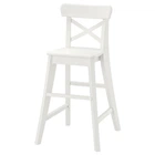 Дитячий стілець, білий Ikea INGOLF 901.464.56