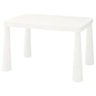 Дитячий стіл 77х55см, білий Ikea Mammut 503.651.77