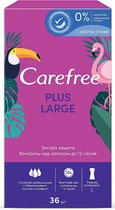 Прокладки женские ежедневные, 36 шт - Carefree Large Plus 36шт (36шт) (940973-1197183-2)