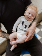 Body niemowlęce Messi S49303-2 74-80 cm Białe (8720815172106) - obraz 3