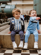 Komplet (kurtka + spodnie + koszulka z długim rękawem) dziecięcy Messi S49313-2 98-104 cm Granatowy (8720815172649) - obraz 3