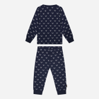 Піжама (штани + світшот) дитяча Messi S49310-2 86-92 см White/Navy (8720815172427) - зображення 2
