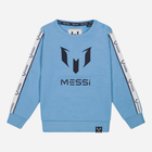 Bluza bez kaptura chłopięca Messi S49326-2 86-92 cm Jasnoniebieska (8720815173547) - obraz 1