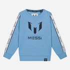 Bluza bez kaptura chłopięca Messi S49326-2 98-104 cm Jasnoniebieska (8720815173554) - obraz 1