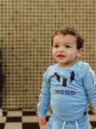 Bluza bez kaptura chłopięca Messi S49326-2 86-92 cm Jasnoniebieska (8720815173547) - obraz 5