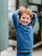 Дитячий світшот для хлопчика Messi S49420-2 110-116 см Синій (8720815175503) - зображення 3