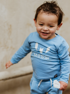 Дитяча футболка з довгими рукавами для хлопчика Messi S49320-2 74-80 см Light Blue (8720815173110) - зображення 3