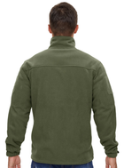 Флисовая кофта мужская / тактическая армейская флис куртка / военная флиска зсу 9137 OnePro M см Хаки 68823 - изображение 8