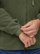 Флисовая кофта мужская / тактическая армейская флис куртка / военная флиска зсу 9137 OnePro XL см Хаки 68825 - изображение 10