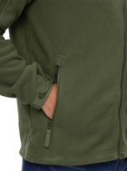 Флисовая кофта мужская / тактическая армейская флис куртка / военная флиска зсу 9137 OnePro XL см Хаки 68825 - изображение 11