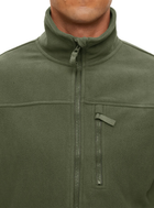 Флисовая кофта мужская / тактическая армейская флис куртка / военная флиска зсу 9137 OnePro M см Хаки 68823 - изображение 13