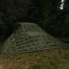 Сетка маскировочная 3х5 (15 кв. м.) Green (зеленый) Militex - маскирующая сеть для авто и палатки - изображение 1