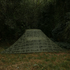Сетка маскировочная 20х20 (400 кв. м.) Green (зеленый) Militex - маскирующая сеть для авто и палатки - изображение 4