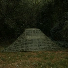 Сетка маскировочная 10х20 (200 кв. м.) Green (зеленый) Militex - маскирующая сеть для авто и палатки - изображение 4
