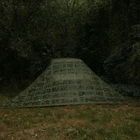 Сетка маскировочная 2х2,5 (5 кв. м.) Green (зеленый) Militex - маскирующая сеть для авто и палатки - изображение 4