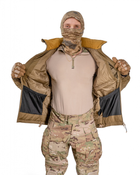 Куртка зимова Level 7 Coyote з капюшоном військова тактична M Койот (LPP28889CB) - зображення 7
