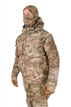 Куртка зимова з тепловідбивною підкладкою Omni Hit Multicam Ріп Стоп з капюшоном військова тактична куртка L Мультикам (CPM28889-1) - зображення 11