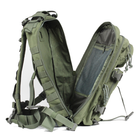 Водонепроникний тактичний військовий рюкзак LYRAL 30L Cordura 1000d, олива - изображение 4
