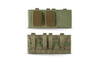 Підсумки під балістичні пакети на скелетні камербанди плитоноски U-WIN PRO Cordura 500 Реінджер Грін / Темна Олива 2 штуки - зображення 1