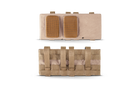 Підсумки під балістичні пакети на скелетні камербанди плитоноски U-WIN PRO Cordura 1000 Тан 2 штуки - изображение 1