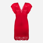 Koszula nocna DKaren Slip Lesley XS Red (5903068513848) - obraz 2
