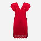 Koszula nocna DKaren Slip Lesley 2XL Red (5903068513893) - obraz 3