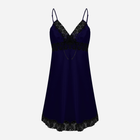 Нічна сорочка DKaren Slip Peggy L Navy Blue (5903068506031) - зображення 1