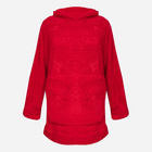 Bluza damska z kapturem oversize DKaren Hoodie Ariela 2XL Czerwona (5903251453272) - obraz 3