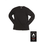 Футболка Sturm Mil-Tec огнеупорная с длинным рукавом FLAME-RETARD.ISO11612 UNDERSHIRT (Black) XL - изображение 1