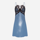 Erotyczny peniuar DKaren Slip Beatrice XS Light Blue (5903251401402) - obraz 1
