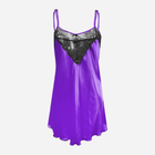 Erotyczny peniuar DKaren Slip Carla L Violet (5902686570110) - obraz 1