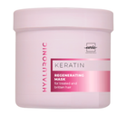 Восстанавливающая маска с кератином Unic Hyaluronic Keratin для ломких и поврежденных волос, 500 мл