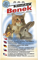 Наповнювач для домашніх тварин Super Benek Universal 5 л (5905397010104)