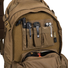 Рюкзак тактичний Helikon-Tex EDC Backpack 21L Coyote - изображение 4