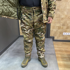 Костюм тактичний демісезон, Softshell, Мультикам, розмір XL, костюм для демісезонних військових софтшел - зображення 4