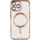 Чохол VVave Elegant Metallic Color Case with MagSafe Magnetic Ringдля Apple iPhone 13 Pro (6.1") Gold