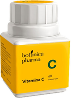 Стерилізований вітамін С Botánicapharma 60 таблеток (8436572540293) - зображення 1