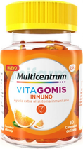 Kompleks witamin i minerałów Multicentrum Vitamins Vitagomis Kids 30U (5054563119155) - obraz 1