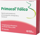 Комплекс вітамінів та мінералів Interpharma Primacol Folic 30 капсул (8470002000919) - зображення 1